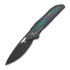 Coltello pieghevole Bestech Senu - PVD - Titanium w/Camo CF