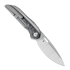 Coltello pieghevole Bestech Senu - Satin + Stonewash - Titanium w/Marble CF