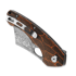 Bestech Skirmish - Damascus - G10, juoda, oranžinėnge