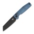Nóż składany Bestech Slasher - Blackwash - Micarta, niebieska