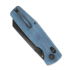 Nóż składany Bestech Slasher - Blackwash - Micarta, niebieska