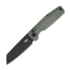 Bestech Slasher - Blackwash - Micarta, vihreä