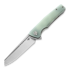 Bestech Slyther - Stonewash + Satin - G10, jade