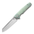 Bestech Slyther - Stonewash + Satin - G10, jade