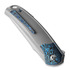 Bestech Supernova - Satin - Titanium + Zirconium Timascus sulankstomas peilis