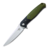 Bestech Swordfish - Satin - G10 kääntöveitsi, vihreä, musta