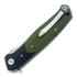 Bestech Swordfish - Satin - G10 kääntöveitsi, vihreä, musta