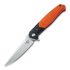 Bestech - Swordfish - Satin - G10, orange, sort