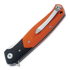 Bestech Swordfish - Satin - G10 sulankstomas peilis, oranžinėnge, juoda