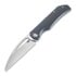 Coltello pieghevole Bestech Taipan - Hand Rubbed Satin - Titanium, blu