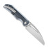 Bestech Taipan - Hand Rubbed Satin - Titanium folding knife, blue