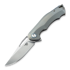 Bestech Tercel - Stonewash - Titanium sulankstomas peilis, pilka