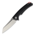 Bestech Texel - Grey + Satin - G10 kääntöveitsi, musta