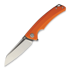 Bestech Texel - Grey + Satin - G10 sulankstomas peilis, oranžinėnge