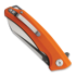 Bestech Texel - Grey + Satin - G10 sulankstomas peilis, oranžinėnge