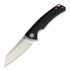 Coltello pieghevole Bestech Texel - Stonewash + Satin - G10, nero
