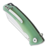 Bestech Texel - Stonewash + Satin - G10 sulankstomas peilis, jade