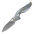 Bestech - The Reticulan - Damascus - Titanium, colorful