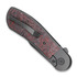 Bestech Vestige - Blackwash - Red Marble CF sulankstomas peilis