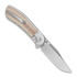 Coltello pieghevole Bestech Vestige - Blastwash - Micarta, marrone