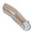 Bestech Vestige - Blastwash - Micarta sulankstomas peilis, ruda