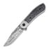 Bestech Vestige - Damasteel - Black Camo Fat Carbon sulankstomas peilis