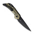 Bestech Vigil - Blackwash - Titanium sulankstomas peilis, gold anodized