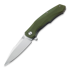 Coltello pieghevole Bestech Warwolf - Stonewash + Satin - G10, verde
