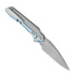Складной нож Bestech Wet Nellie - Stonewash - Titanium, синий