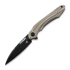 Bestech Wibra - Blackwash - Titanium sulankstomas peilis, bronzed