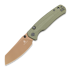 Bestechman - Cicada TLL - Gold PVD - G10, verde