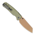 Briceag Bestechman Cicada TLL - Gold PVD - G10, verde
