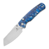Coltello pieghevole Bestechman Cicada TLL - Satin - Resin, blu