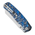 Coltello pieghevole Bestechman Cicada TLL - Satin - Resin, blu
