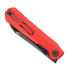 Bestechman Curvee - Black PVD - G10 סכין מתקפלת, אדום
