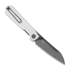 Bestechman Curvee - Grey PVD - G10 折り畳みナイフ, 白