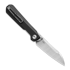 Bestechman Curvee - Satin & Stonewash - G10 סכין מתקפלת, שחור