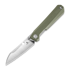 Bestechman Curvee - Satin & Stonewash - G10 סכין מתקפלת, ירוק
