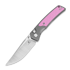 Bestechman Icebreaker - Satin - G10 sulankstomas peilis, pink