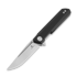 Bestechman Mini Dundee - Stonewash + Satin - G10, musta