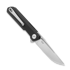 Bestechman Mini Dundee - Stonewash + Satin - G10, musta