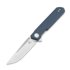 Bestechman Mini Dundee - Stonewash + Satin - G10, pilka