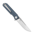 Bestechman Mini Dundee - Stonewash + Satin - G10, pilka