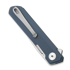 Bestechman Mini Dundee - Stonewash + Satin - G10, pilka