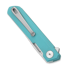 Bestechman Mini Dundee - Stonewash + Satin - G10, light blue
