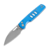 Coltello pieghevole Bestechman Vector - Beadblast - Aluminium, blu