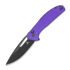Bestechman Whalefin - PVD - G10 sulankstomas peilis, violetinė