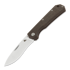 Black Fox Ciol sulankstomas peilis, brown micarta