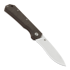 Black Fox Ciol sulankstomas peilis, brown micarta
