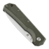 Black Fox Ciol sulankstomas peilis, green micarta